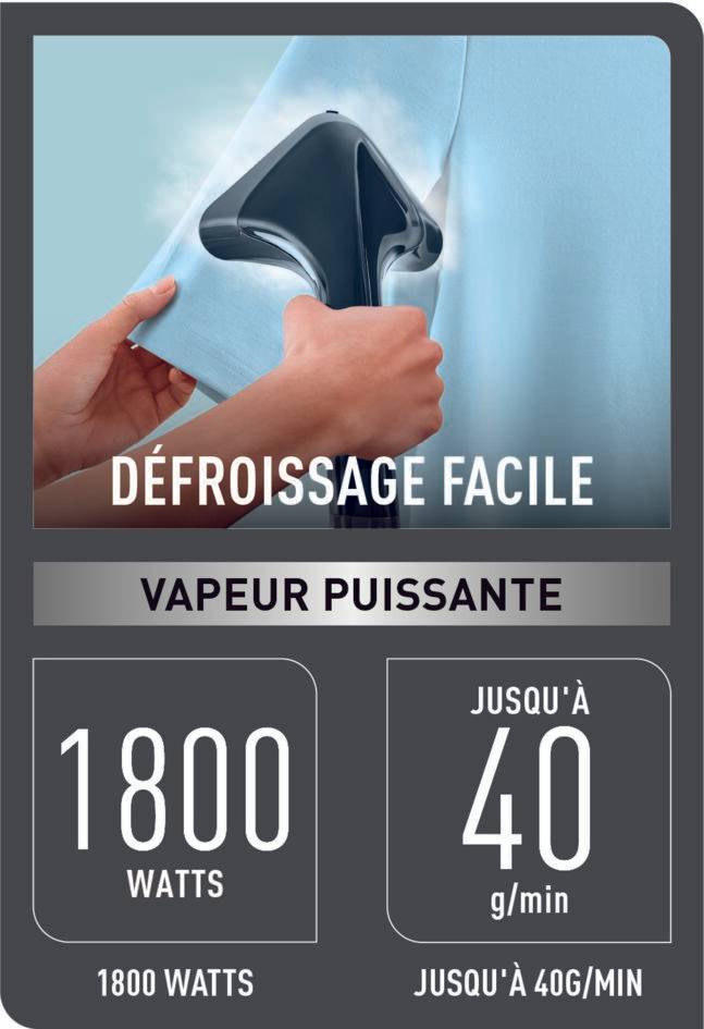 PRO STYLE ONE 1800 W NOIR ET ARGENT 