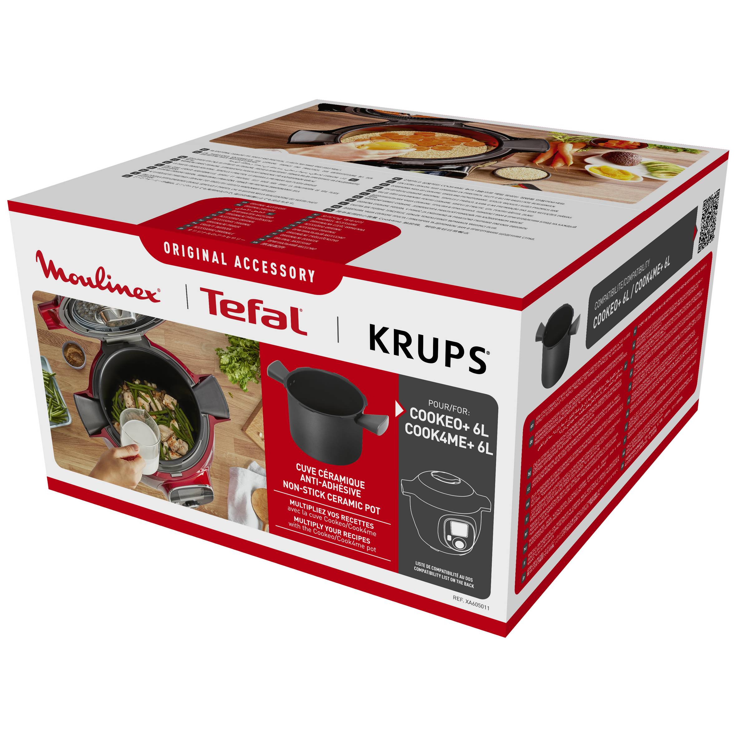 Cuve en céramique pour Cookeo et Cookeo+ XA605011