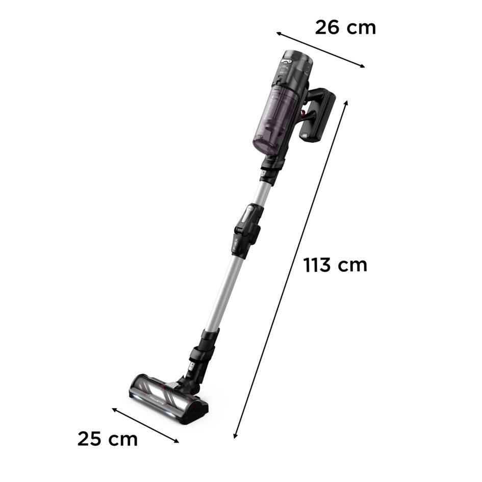 X-Force Flex 13.60, Aspirateur balai sans fil, 150 AW, 60 min, Kit voiture