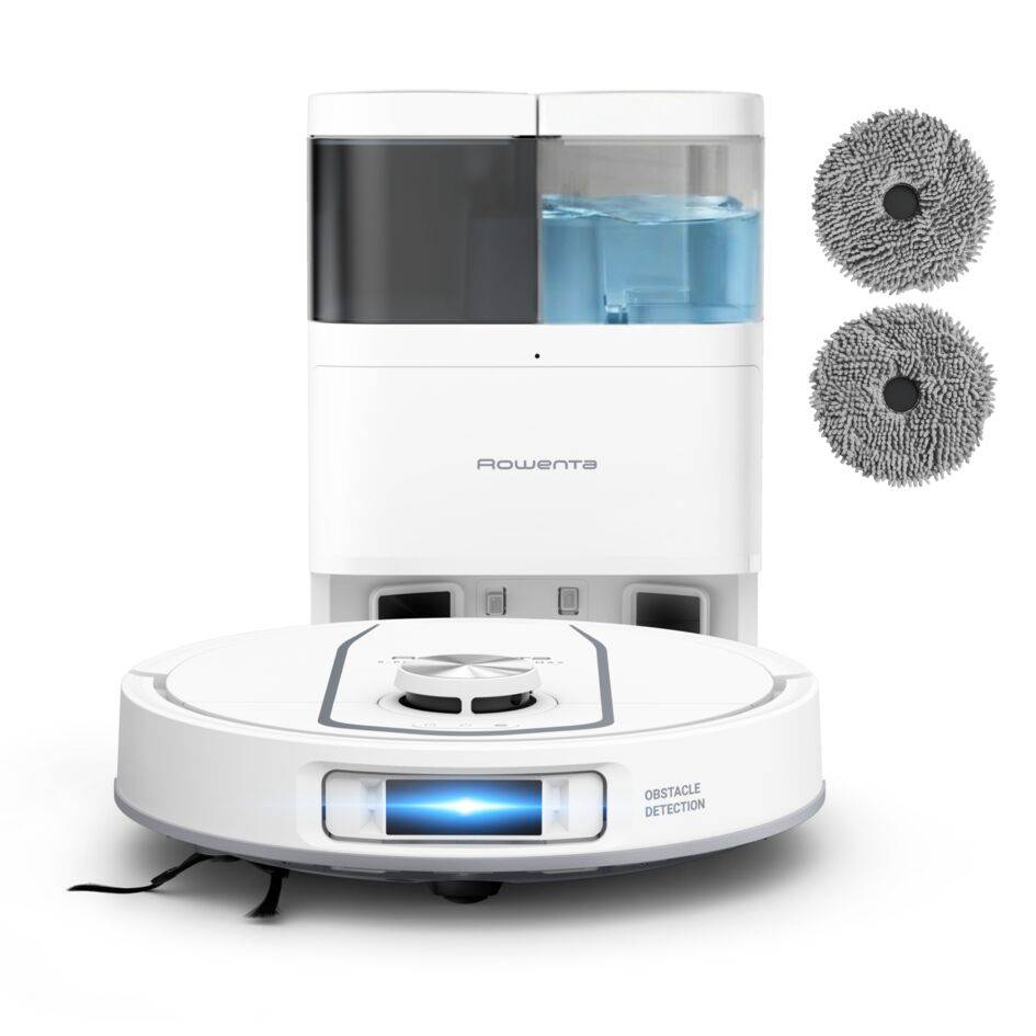 X-Plorer Serie 580 Max, Robot aspirateur laveur, Auto-nettoyage, 10 000 PA, Détection laser à 360°