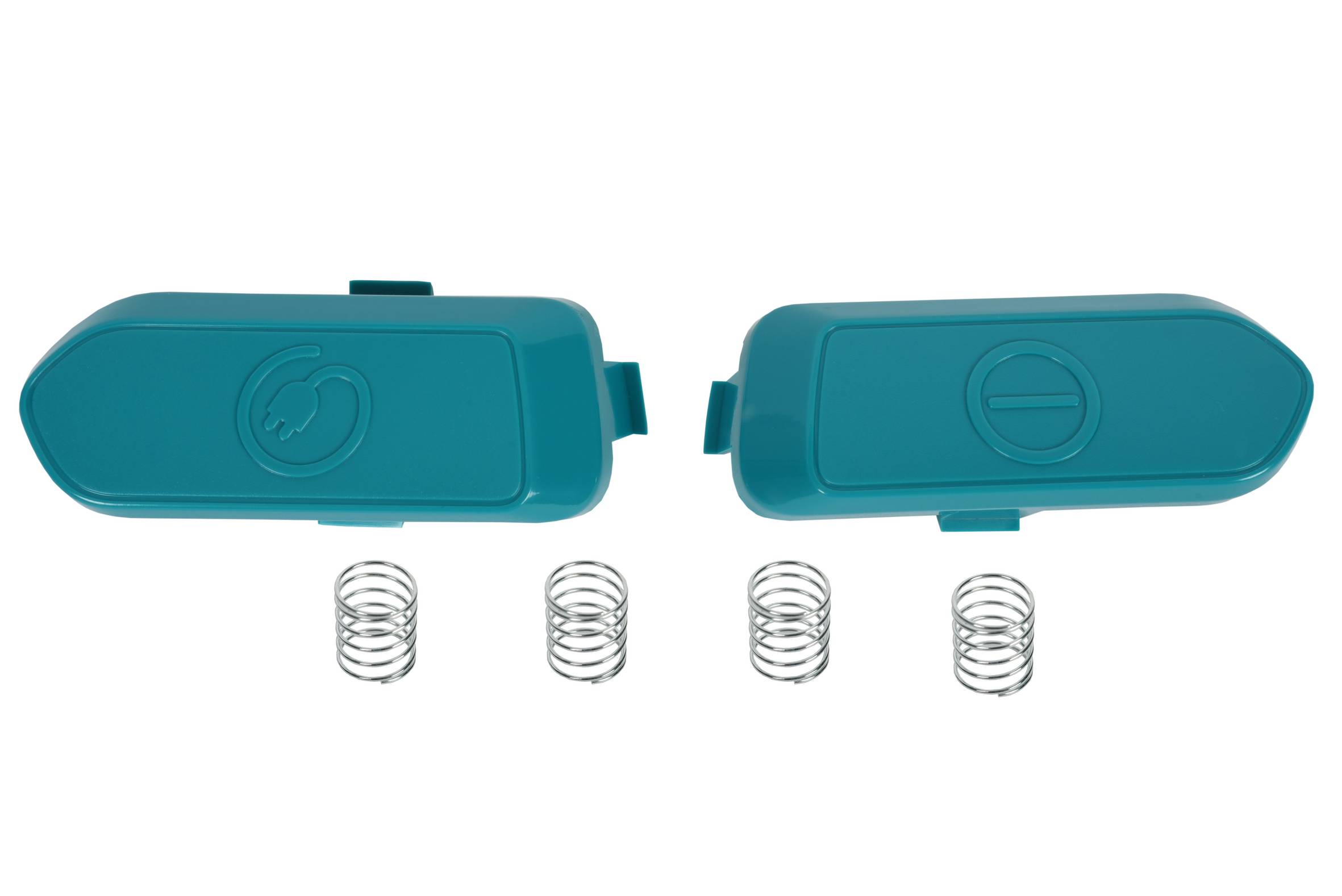 Kit de 2 pédales et 4 ressorts turquoise SS-7235007462