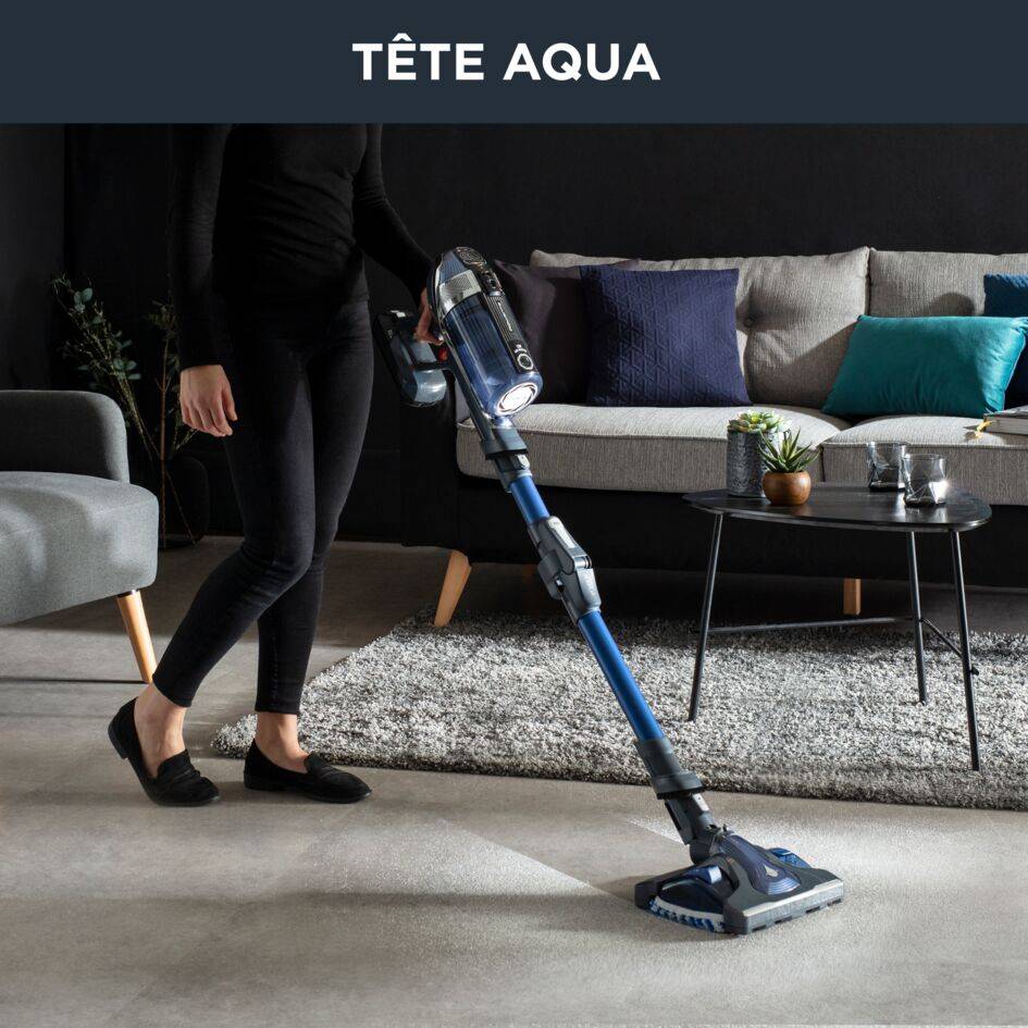 X-Force Flex 11.60 Aqua, Aspirateur balai laveur sans fil, 130AW, 45min, Animal