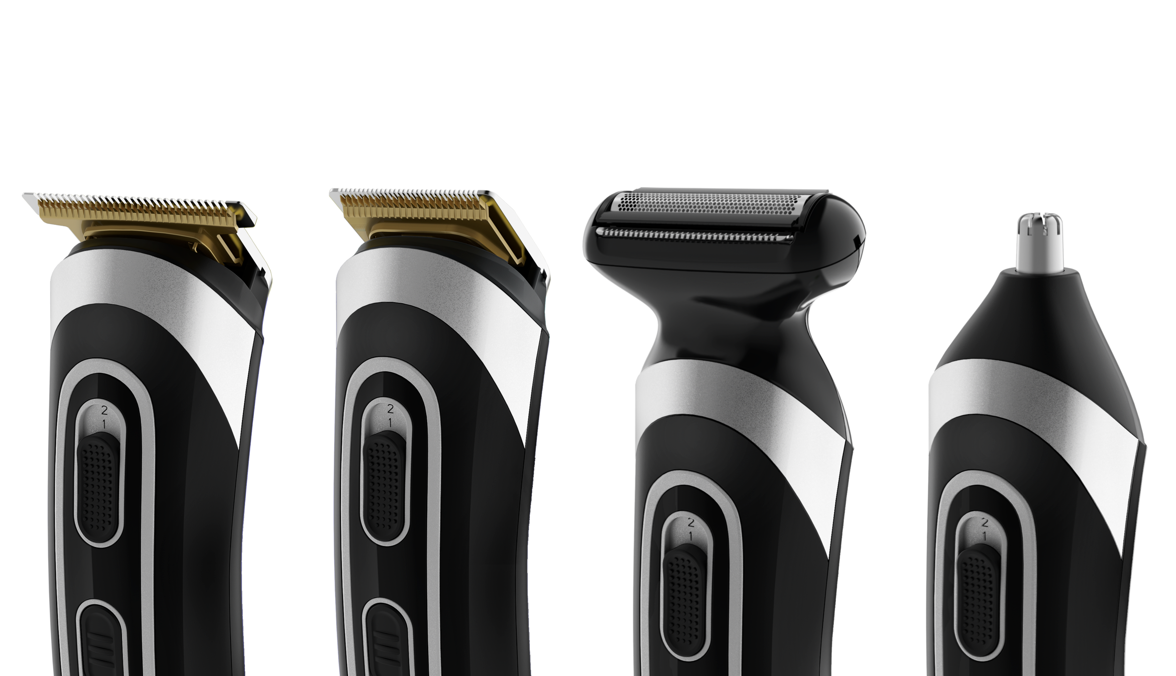 Trim & Style 13-en-1 Easy, Tondeuse multifonction, Lames Titanium, Étanche