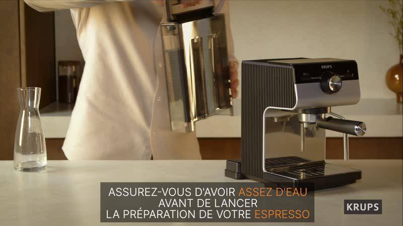 Machine espresso manuelle Authentic Gris clair