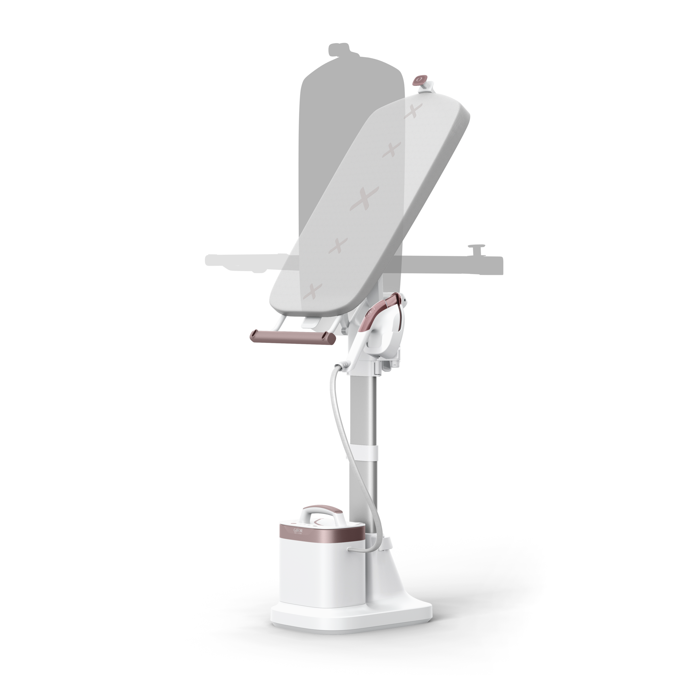 Ixeo Vision, Défroissage et repassage tout-en-un, Planche multi-positions, Calor