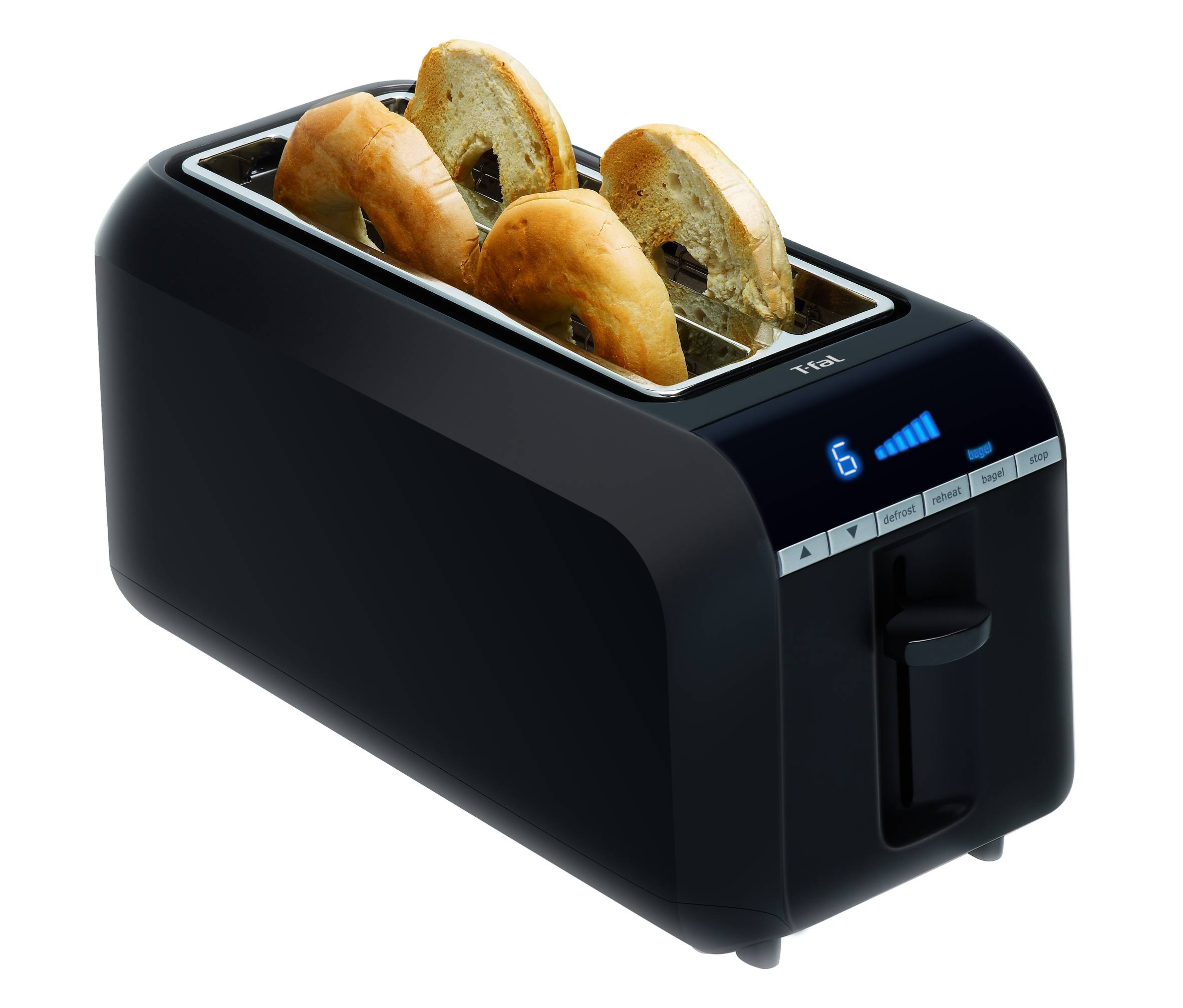 GRILLE PAIN 2 LONGUES FENTES NOIR