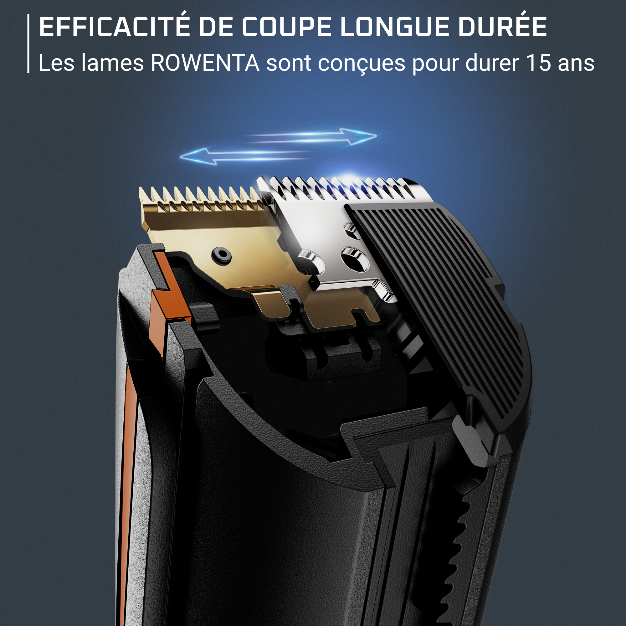 Advancer, Tondeuse à cheveux , 120 minutes d'autonomie, Charge rapide