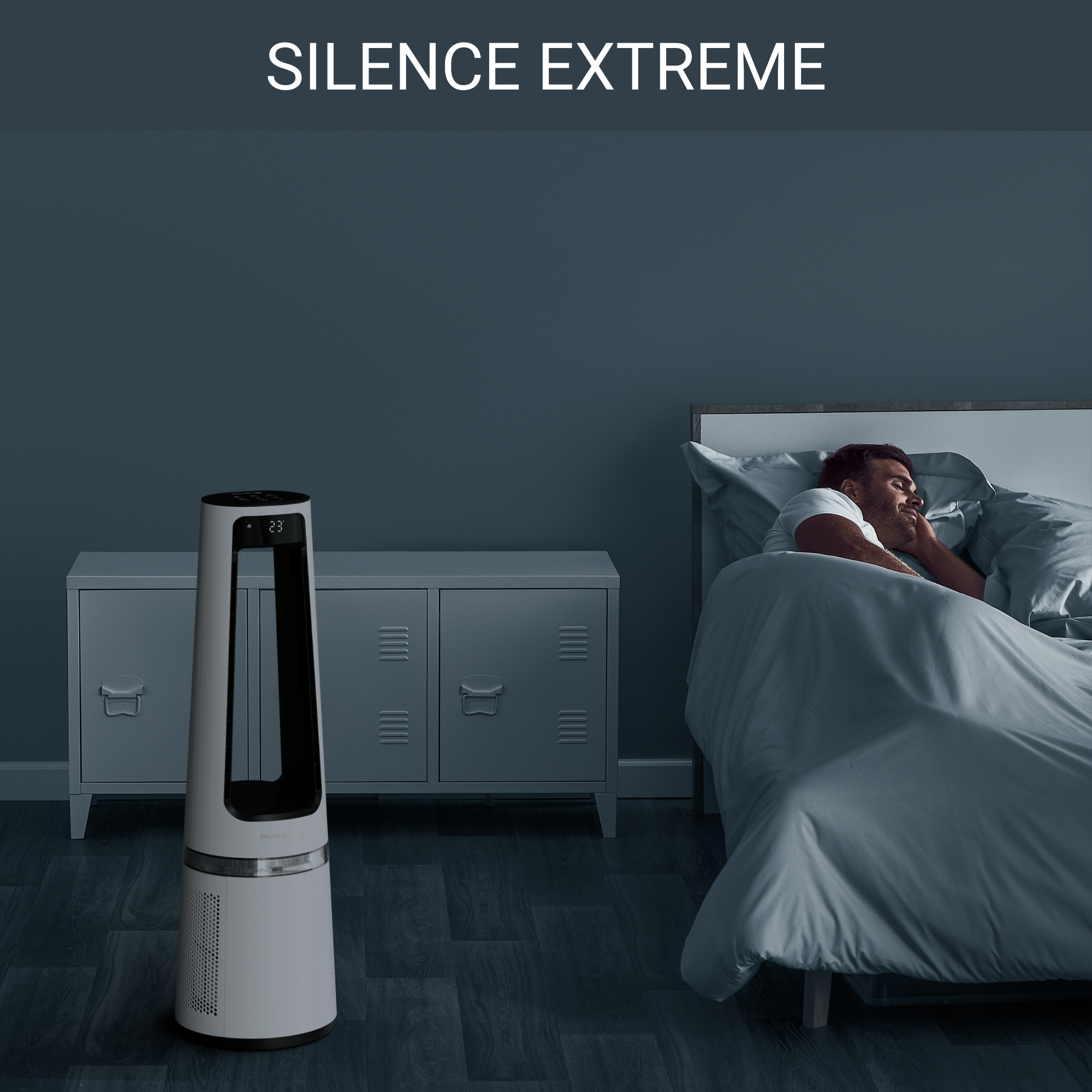 Eclipse 3-en-1, Purificateur Chauffage Ventilateur, Puissant, 31dB