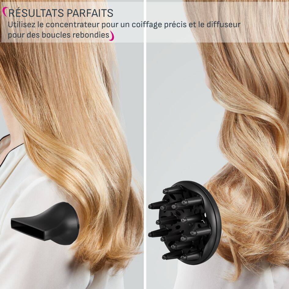 Renew, Sèche-cheveux, Écoénergétique, Haute performance, Capteur intelligent