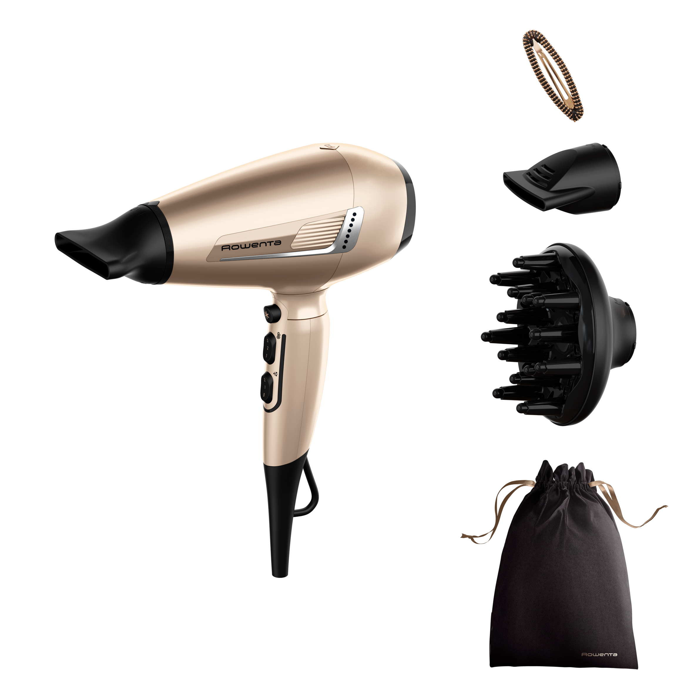 Pro Expert Sèche-cheveux, Moteur Pro AC 2&nbsp;200&nbsp;W, Séchage ultra rapide