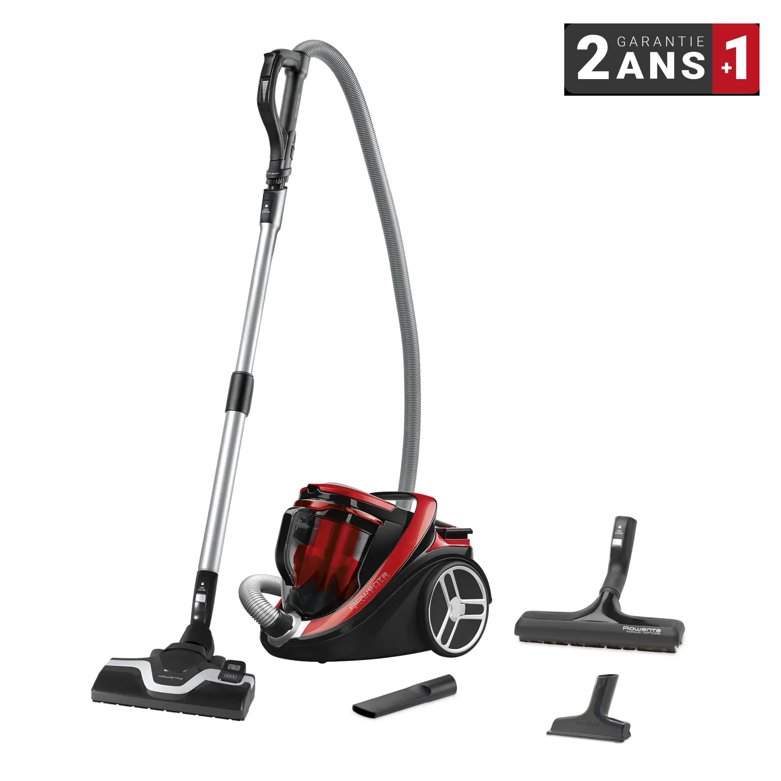 Silence Force Cyclonic, Aspirateur sans sac, Modèle parquet + 1 an de garantie supplémentaire
