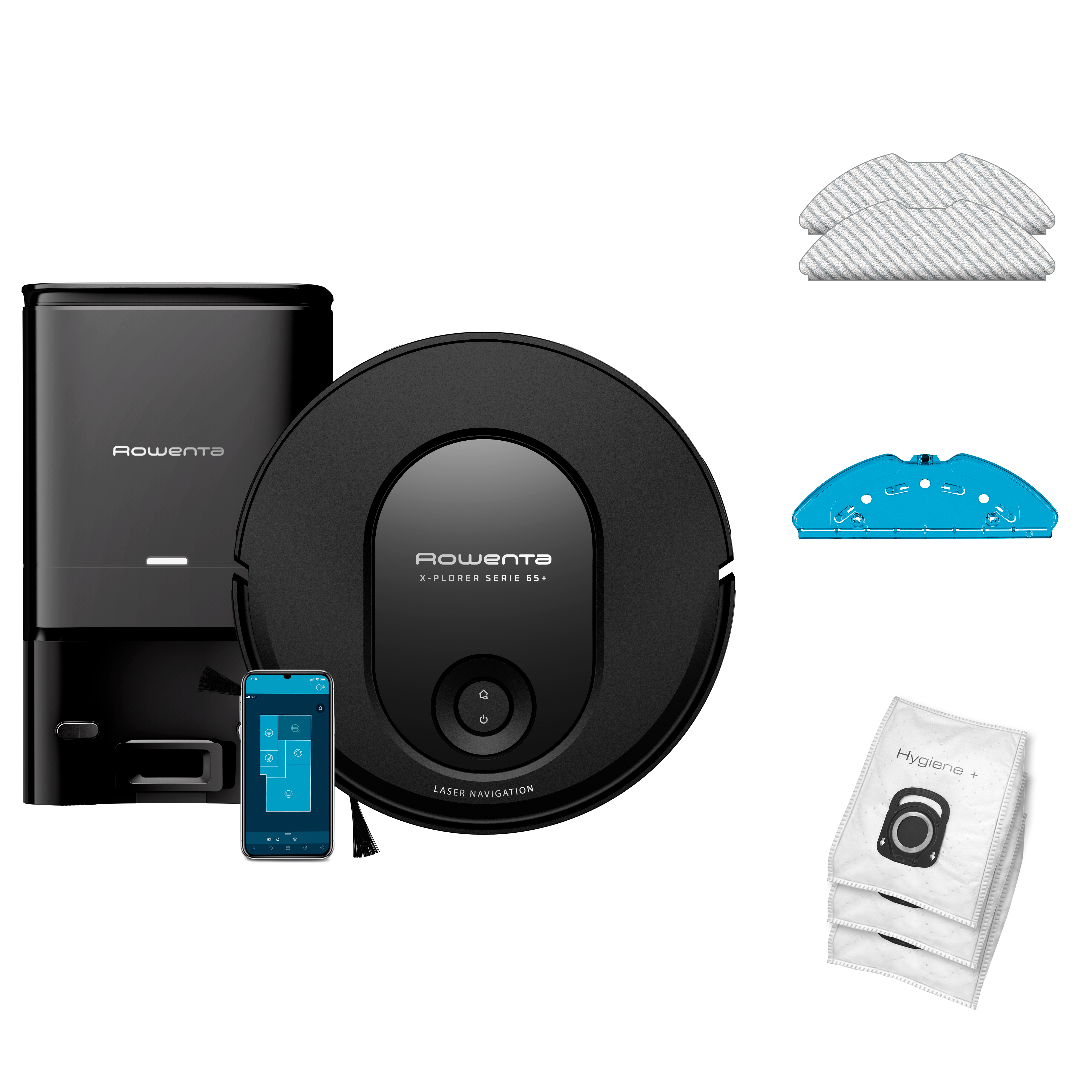 X-PLORER Serie 65+, Aspirateur robot, Navigation méthodique 