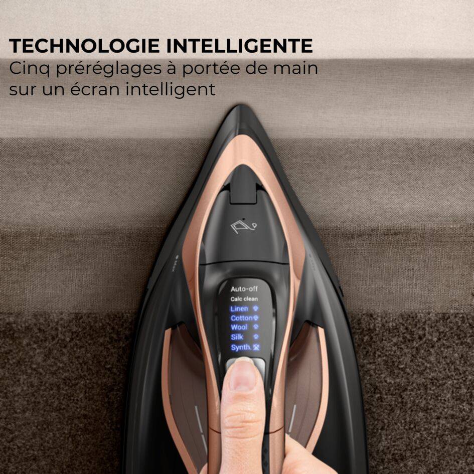 Ultimate Power Pro, Fer à Repasser Vapeur, 85 g/min, Pressing 300 g/min, Puissant, Calor
