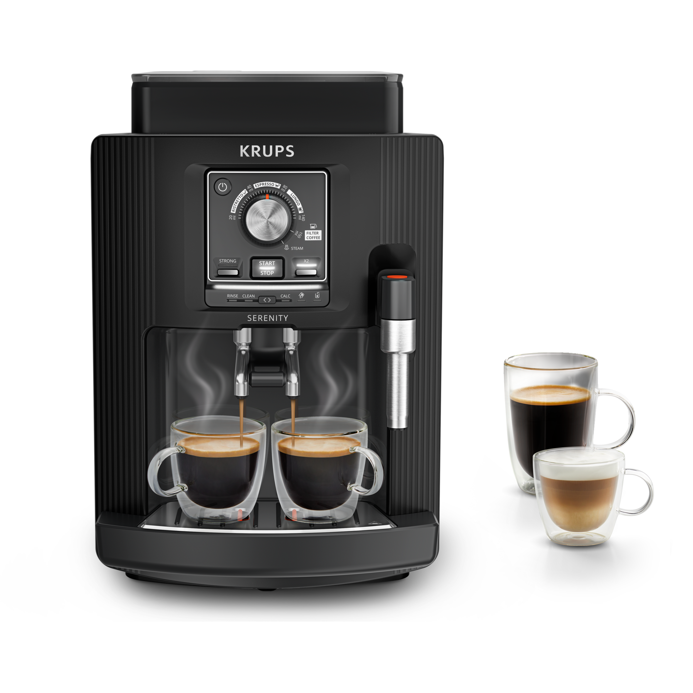 Serenity, Machine espresso entièrement automatique, 4&nbsp;boissons