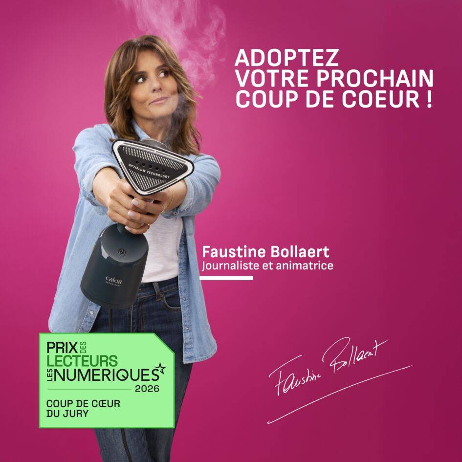 AeroSteam, Défroisseur à Main Révolutionnaire, Résultats d'un Fer en un Seul Passage, Réservoir 100mL