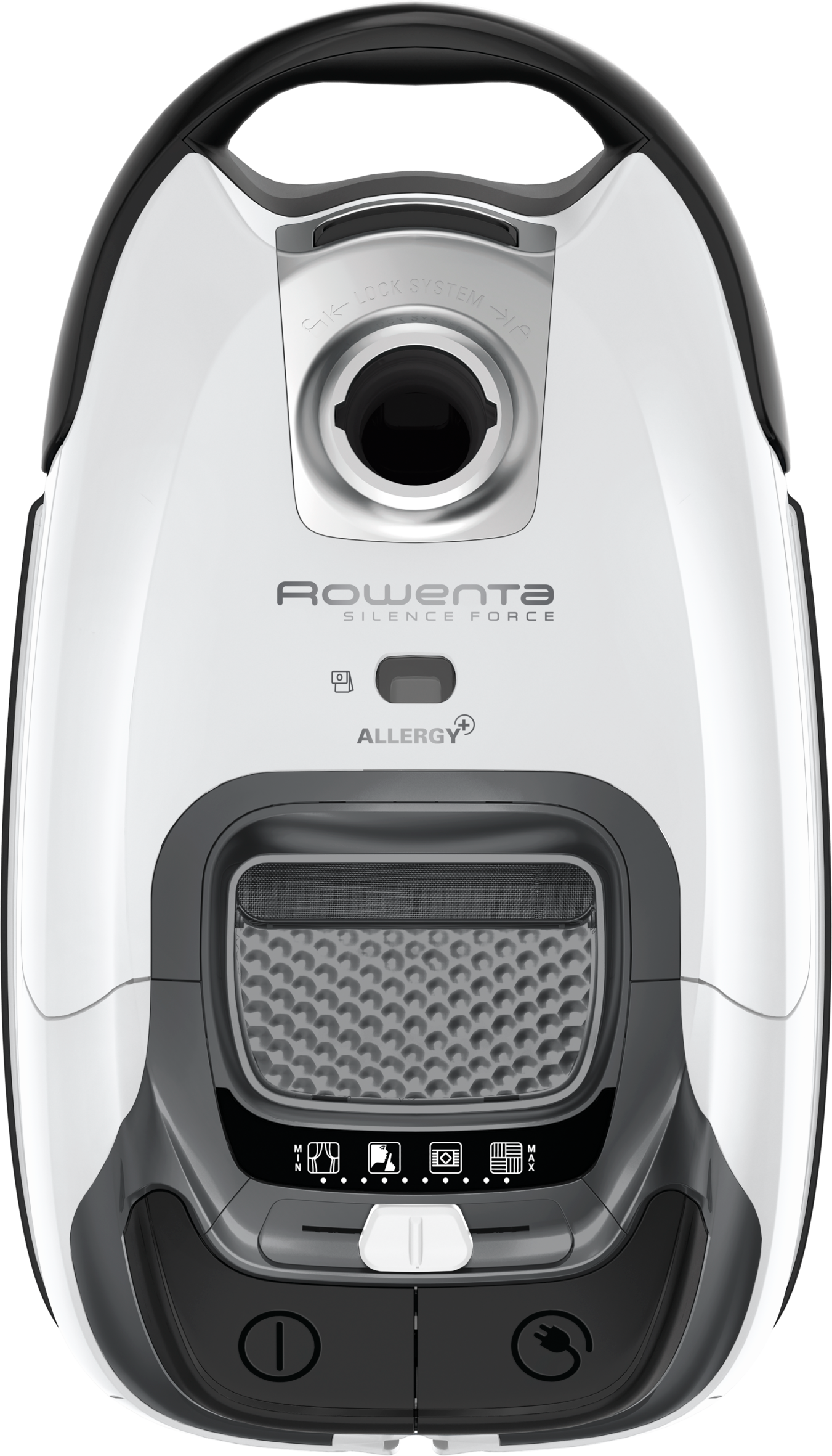 Silence Force Effitech, Aspirateur avec sac, 57 dB(A), Puissant, 4,5L