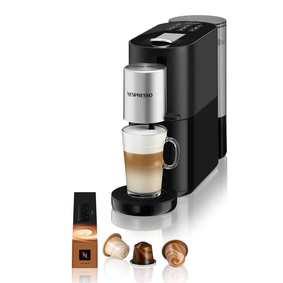 Nespresso Atelier by Krups, noir