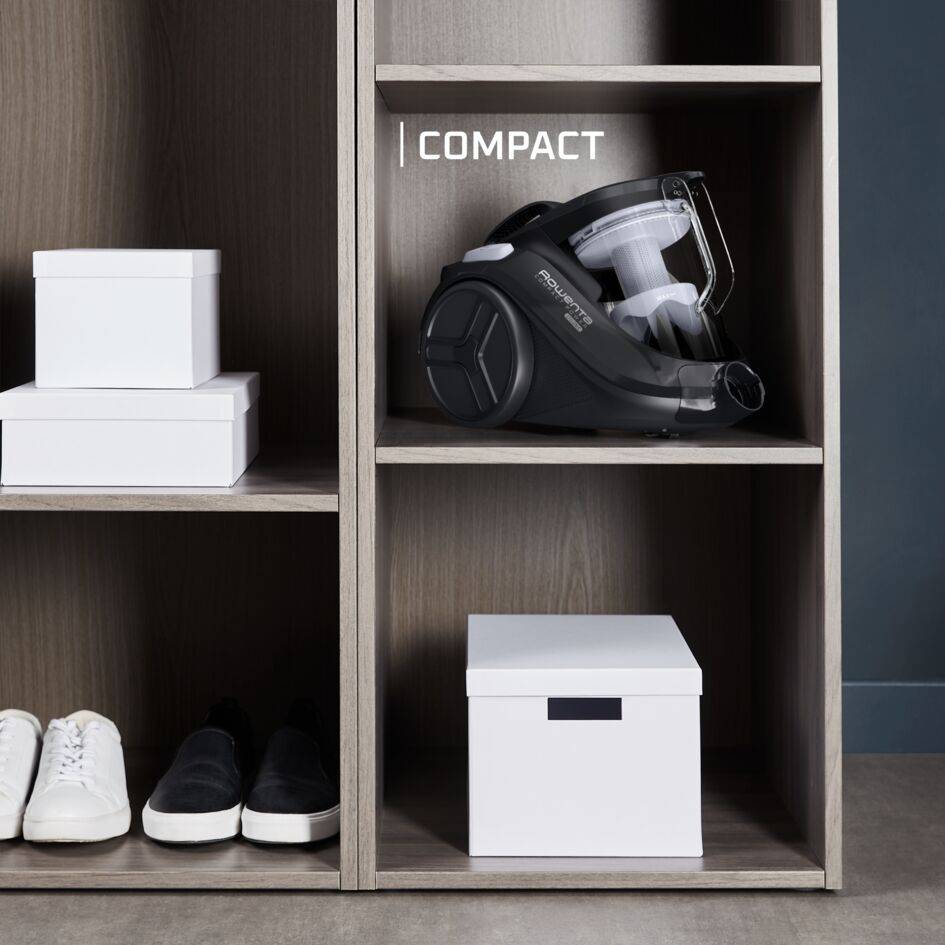 Compact Power Cyclonic, Aspirateur sans sac, 750W, Compact, Haute filtration