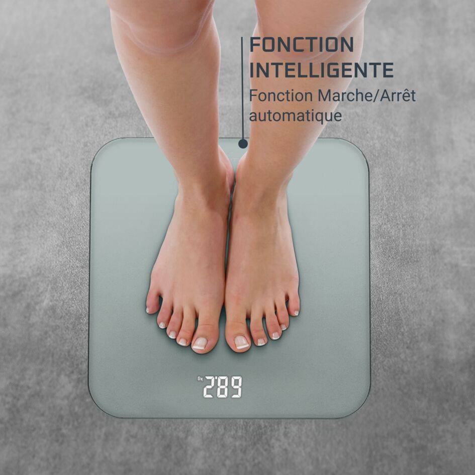 Classic&nbsp;2.0, Pèse-personne, Écran invisible facile à lire, Capacité de 180&nbsp;kg 