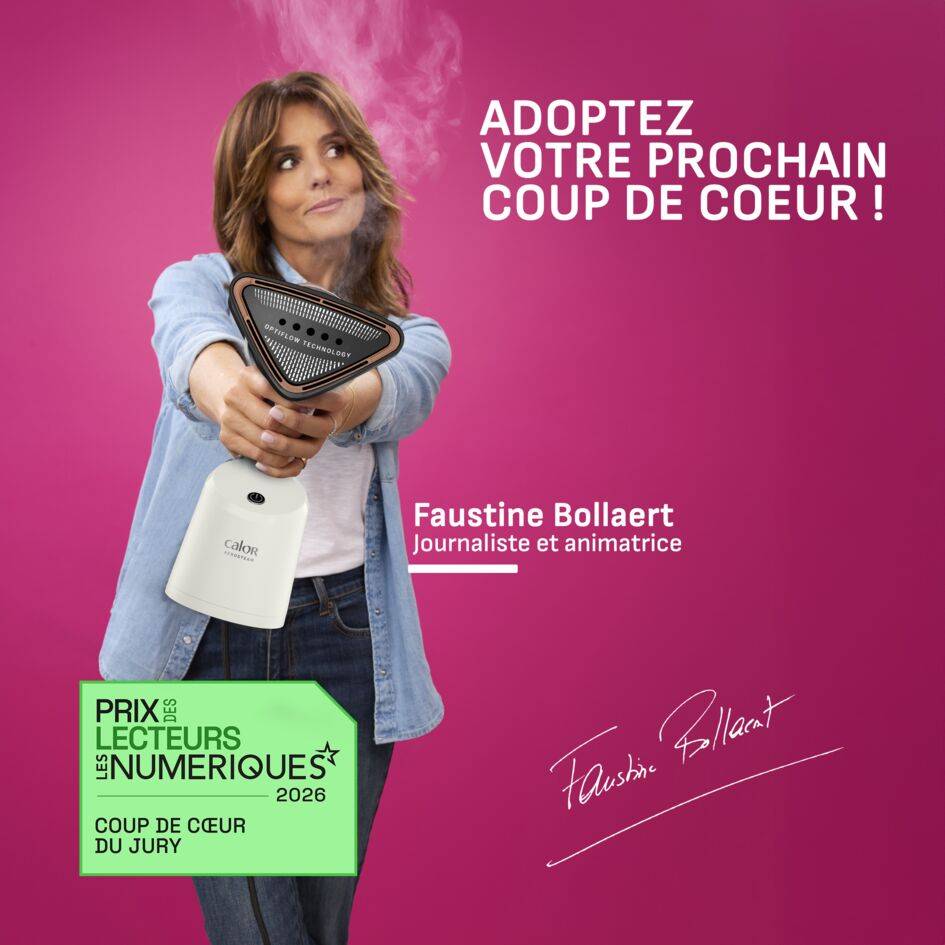 AeroSteam Plus, Le défroisseur à main révolutionnaire, Les résultats d'un fer en un seul passage, Réservoir 130mL