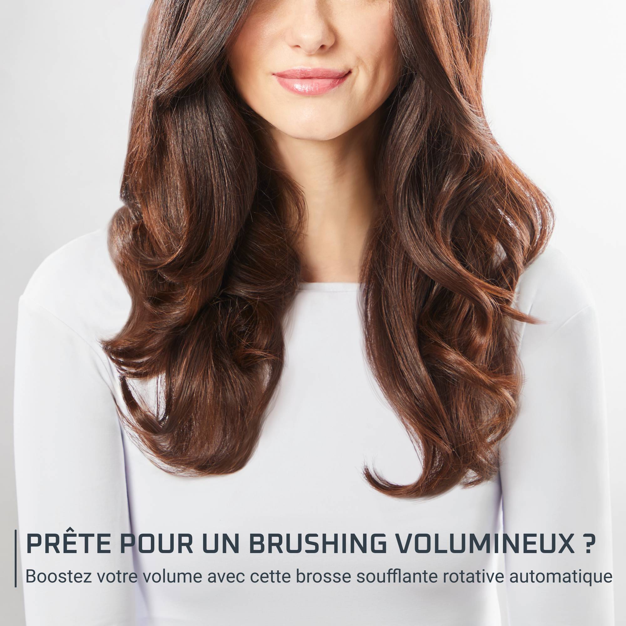 Brush Activ, Brosse Soufflante Rotative, 1000 W, Design Ergonomique, Calor