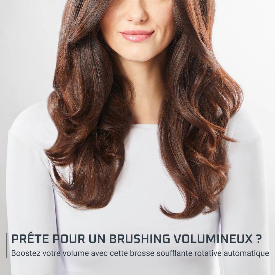 Brush Activ, Brosse Soufflante Rotative, 1000 W, Design Ergonomique, Calor