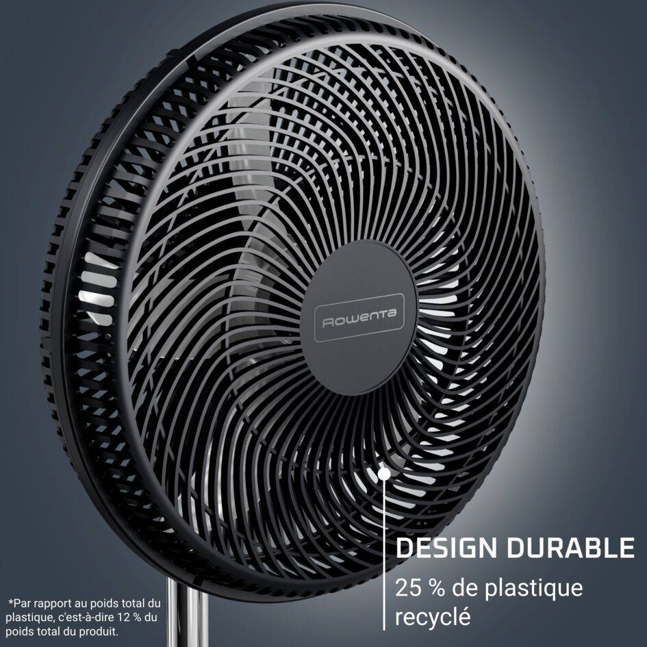 Turbo Essential, Ventilateur sur pied, Performant, Compact