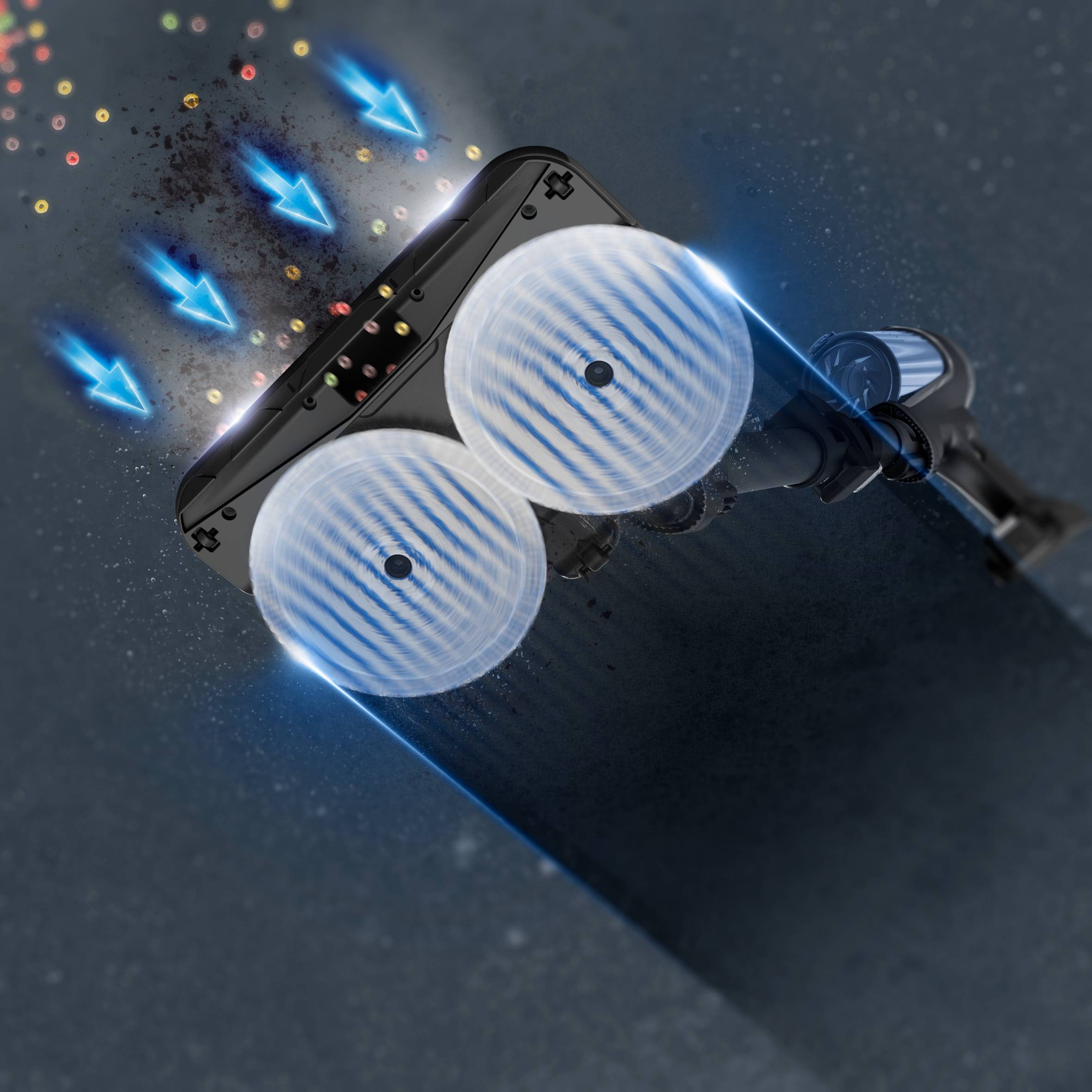 Lingettes microfibres x4 ZR009503 pour tête Aerospin