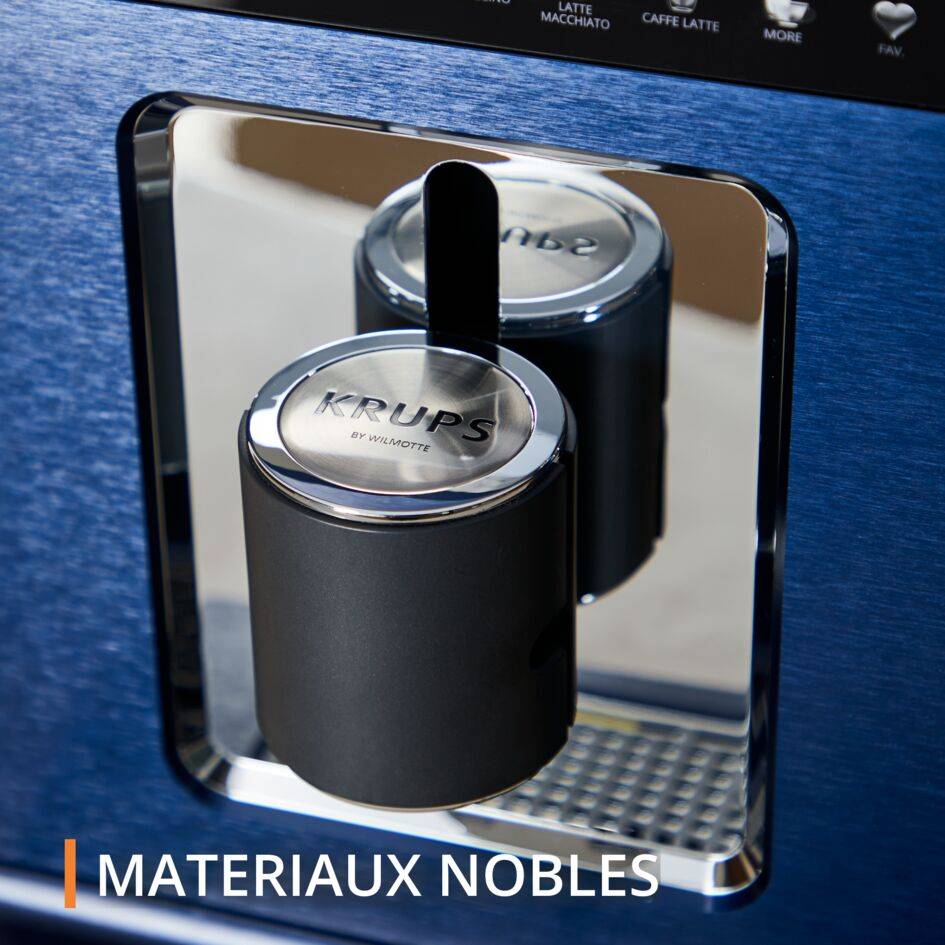 Evidence by Wilmotte, Krups, Machine à café à grains, 12 recettes café et latte