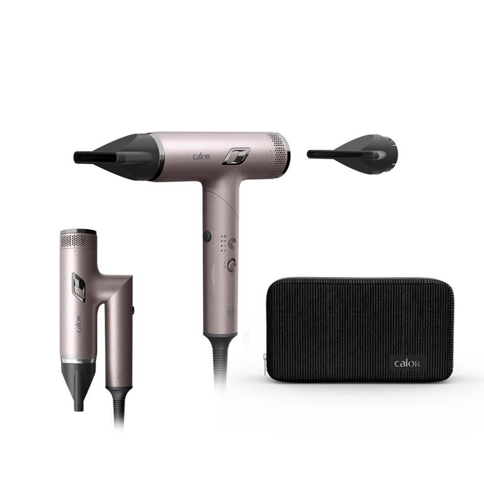 Nano Fold, Sèche-cheveux pliable, Compact, Léger, Ultra puissant