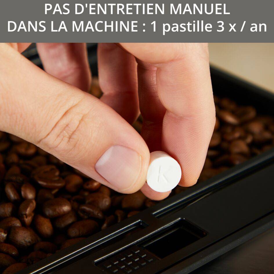 MACHINE EXPRESSO BROYEUR A GRAINS GRIS METALLISE