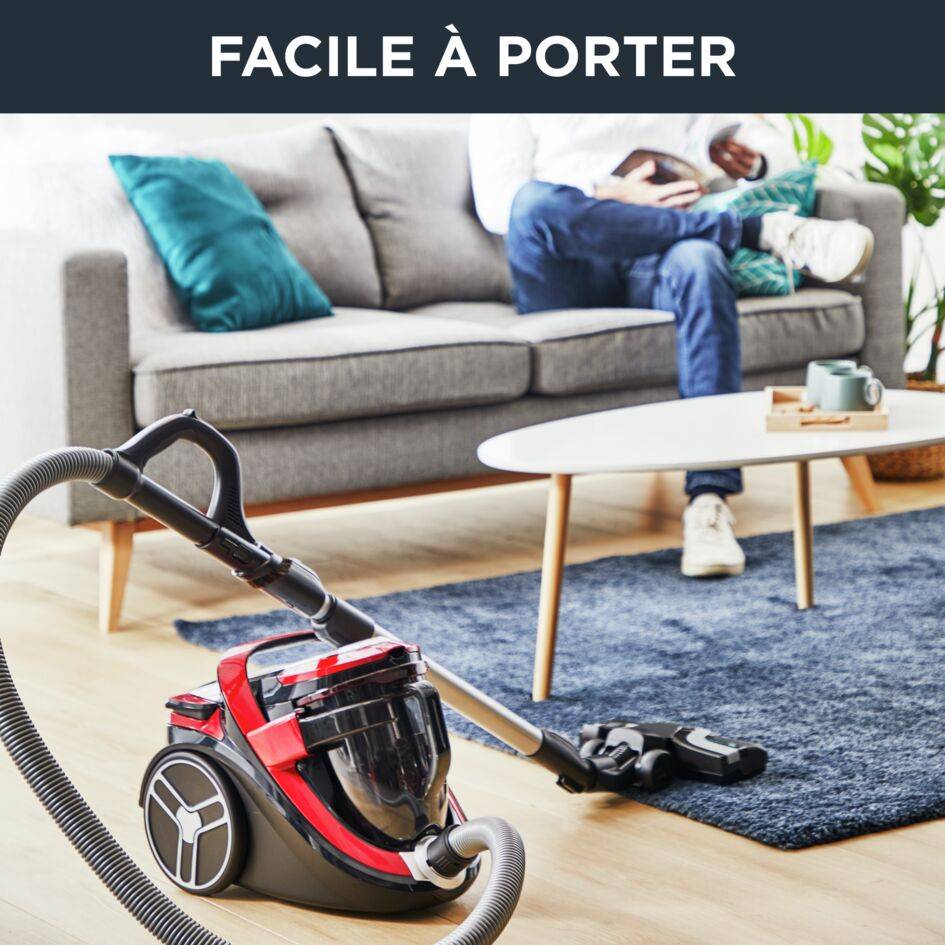 Silence Force Cyclonic, Aspirateur sans sac, 65 dB(A), Puissant, 2,5L