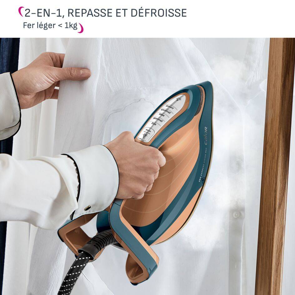 Pro Express Vision Max, Centrale vapeur Haute Pression, 9 bars, 215 g/min