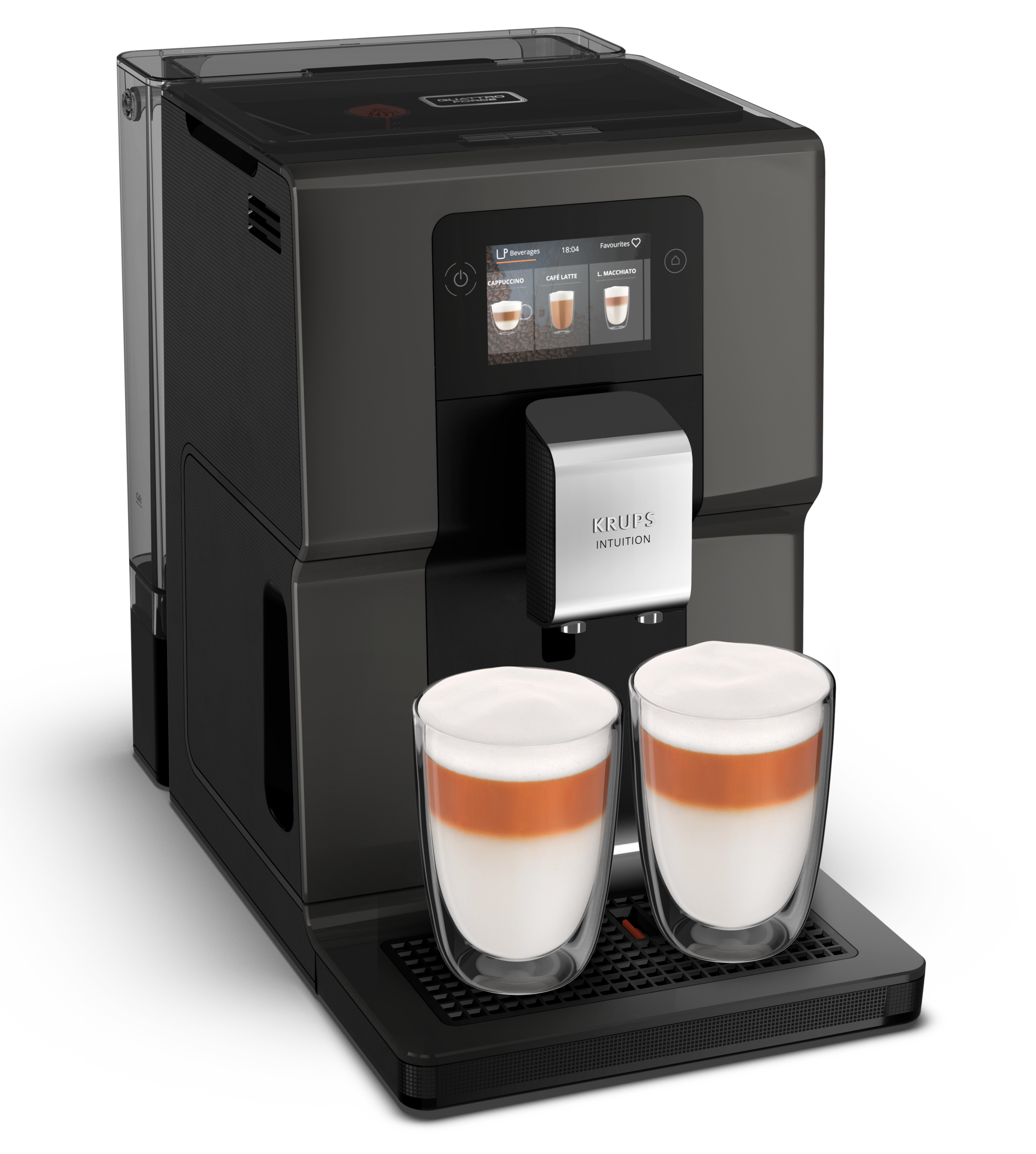 Intuition Préférence, Machine à café à grain, 11 boissons, Ecran tactile couleur 