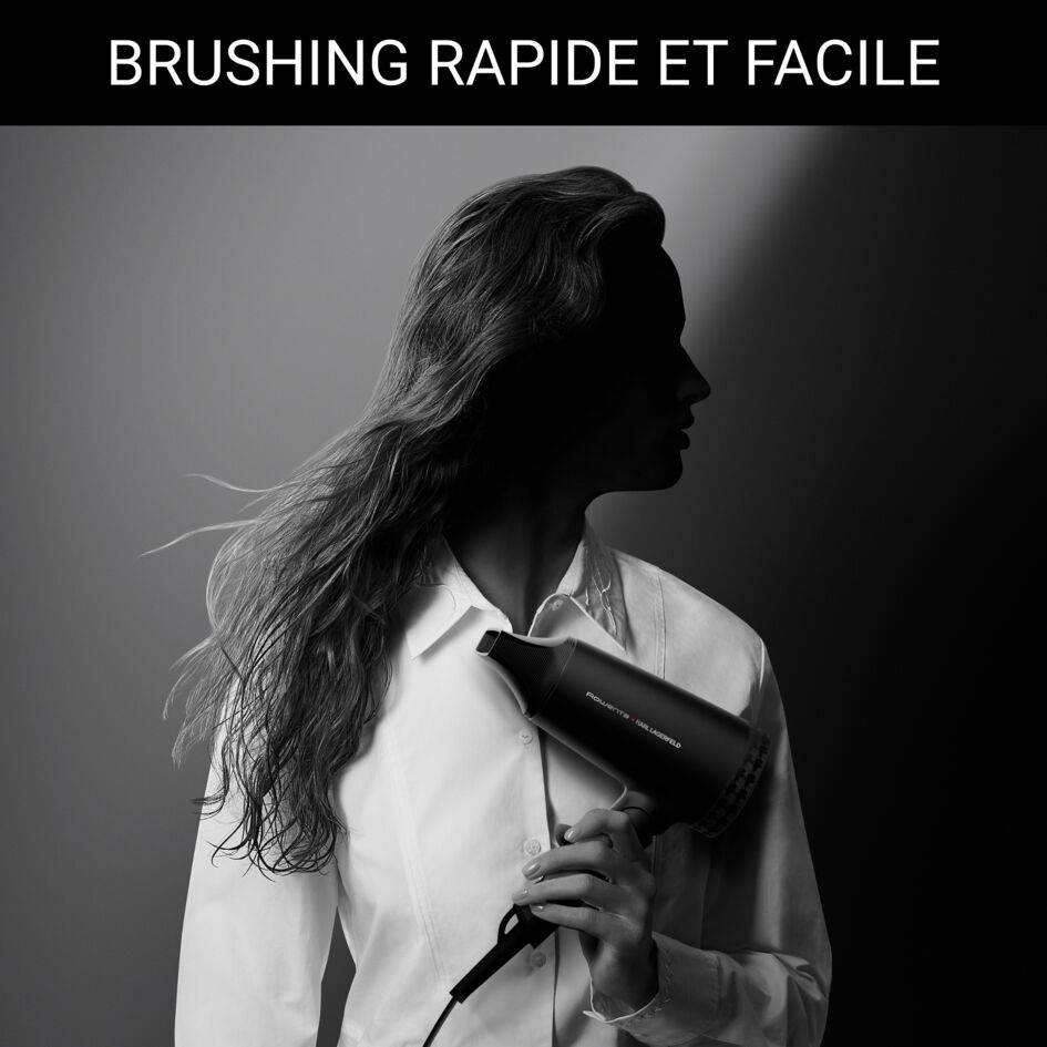 Express Style Sèche-cheveux, Format voyage, Pliable, Compact   