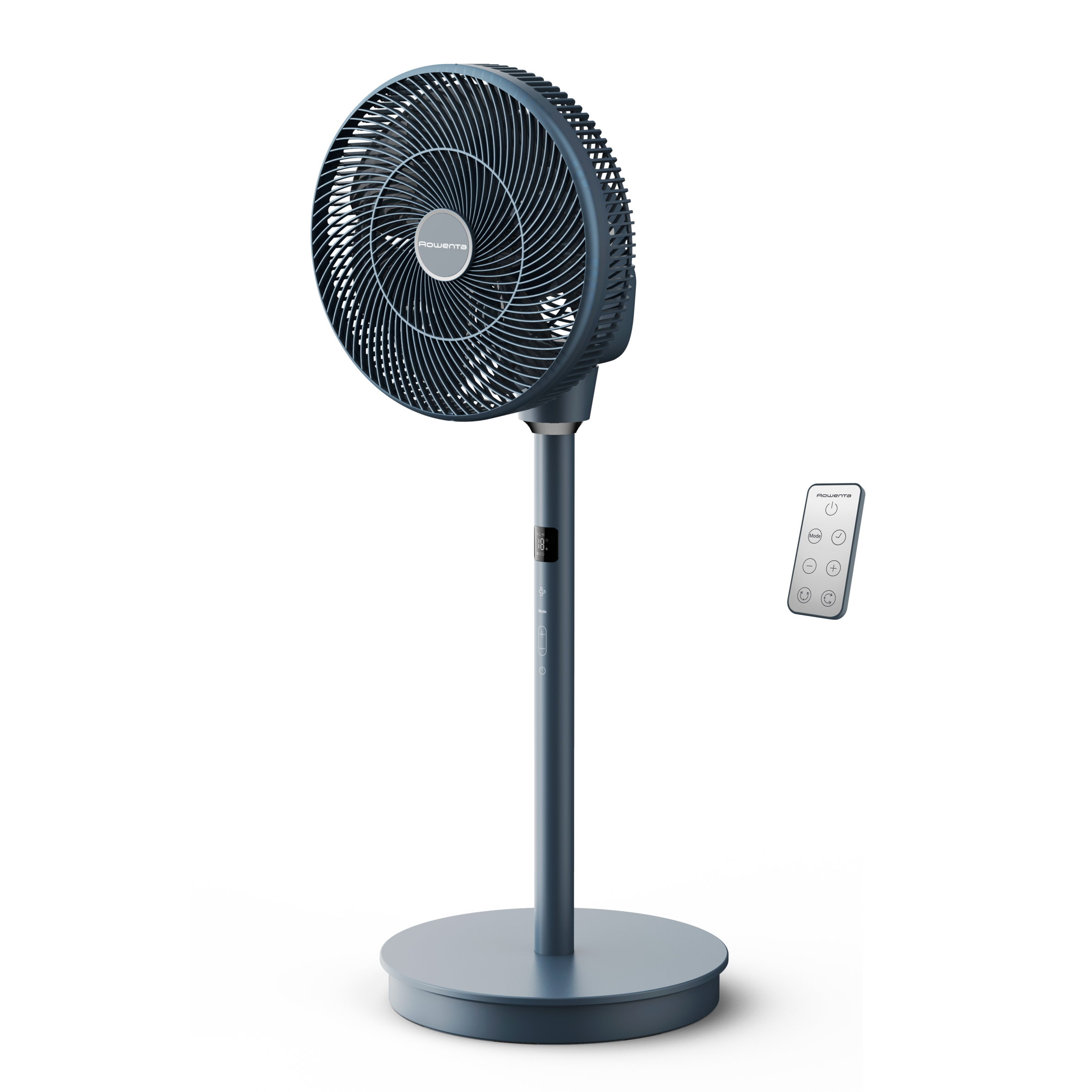 Turbo Silence Compact Multiflow, Ventilateur sur pied, Oscillation multidirectionnelle