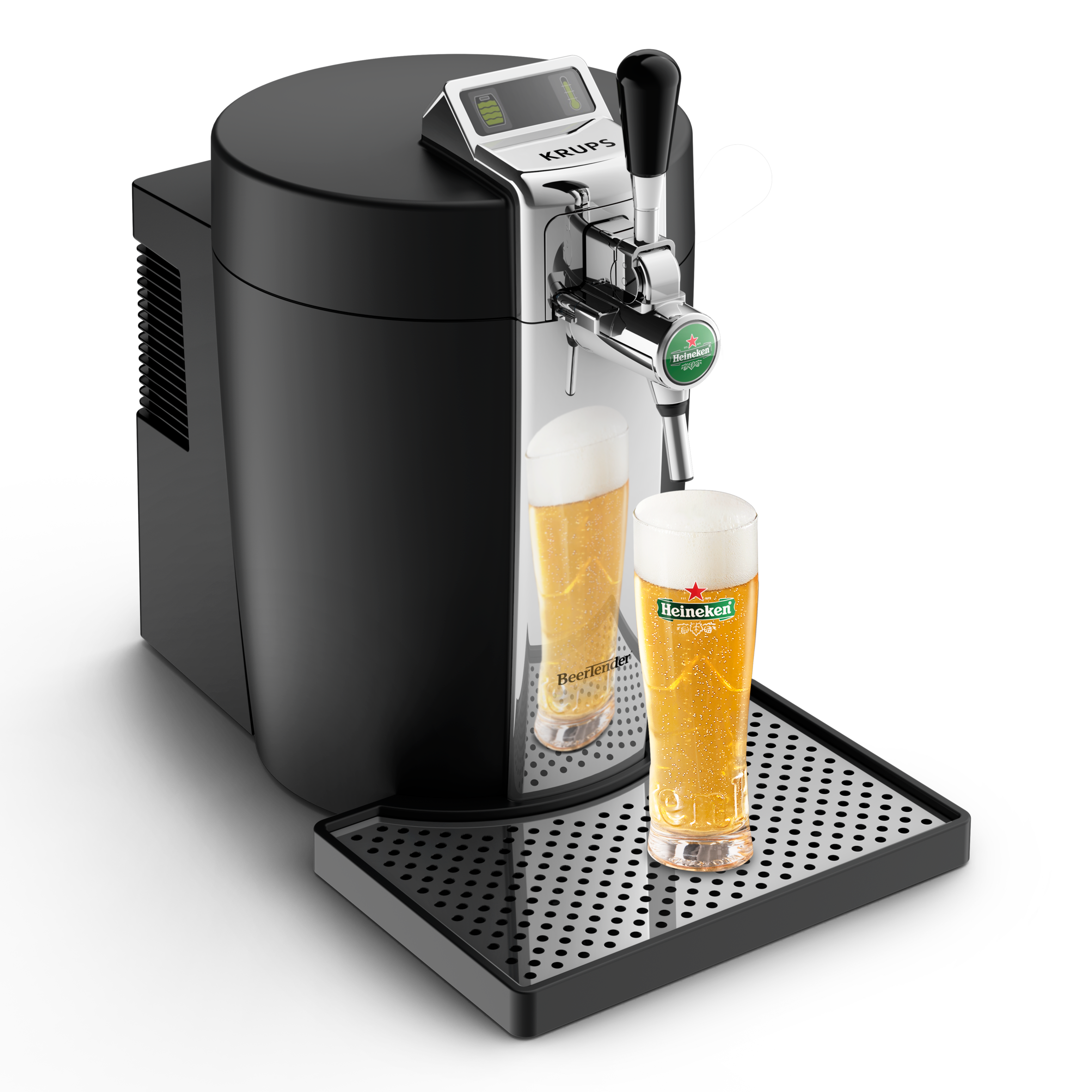 RECONDITIONNÉ Machine à bière BEERTENDER  noir et chrome