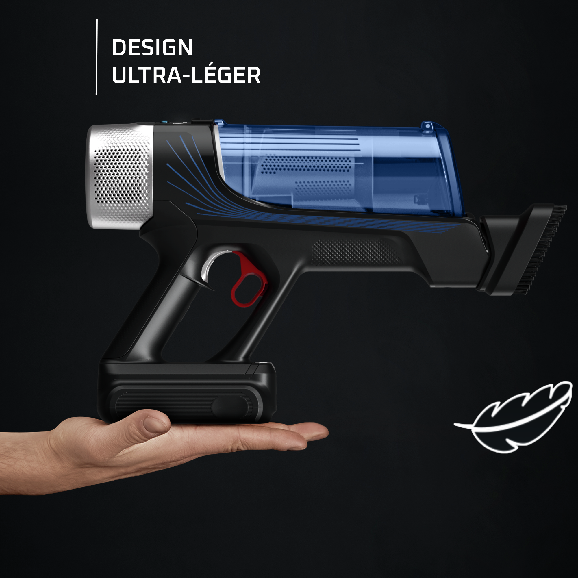 X-Force FleX 9.60, Aspirateur balai laveur sans fil, Multifonction, Modèle Aqua