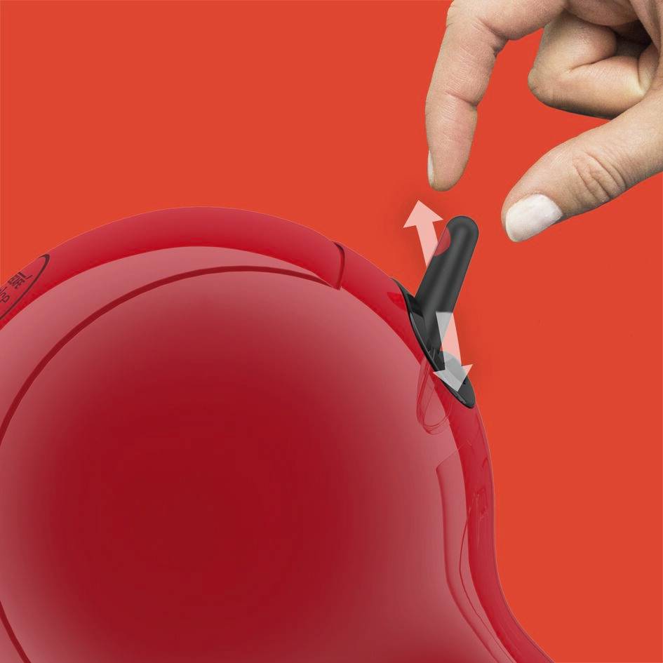 Piccolo XS rouge et noire