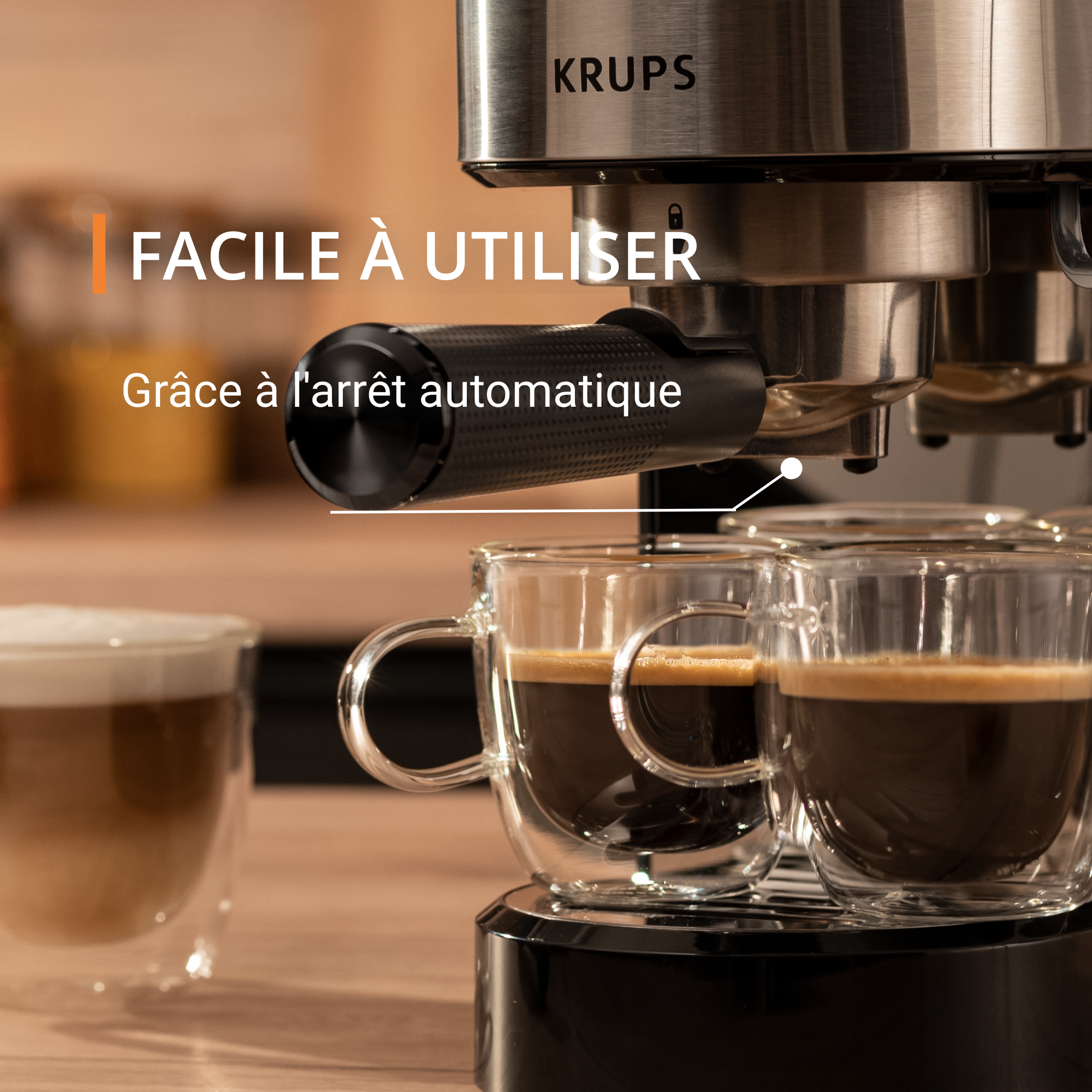Cafetière expresso manuelle Virtuoso Essential