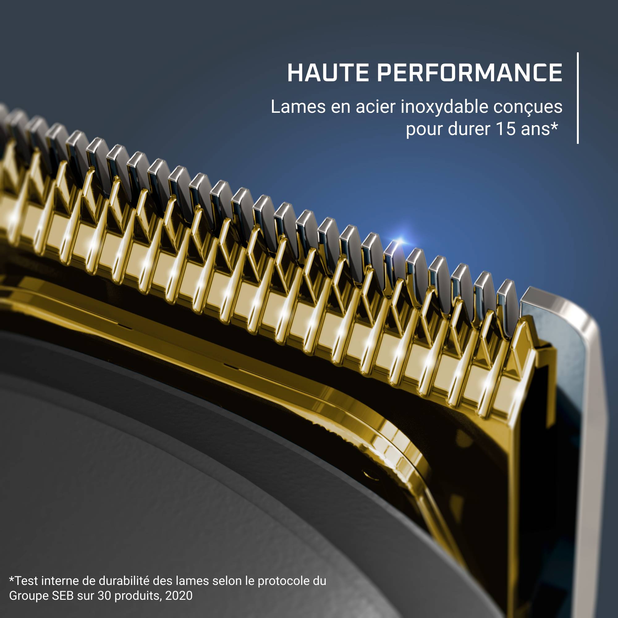 Selectium 15 en 1, Tondeuse multi-usage homme, Lames auto-affûtantes, Haute précision