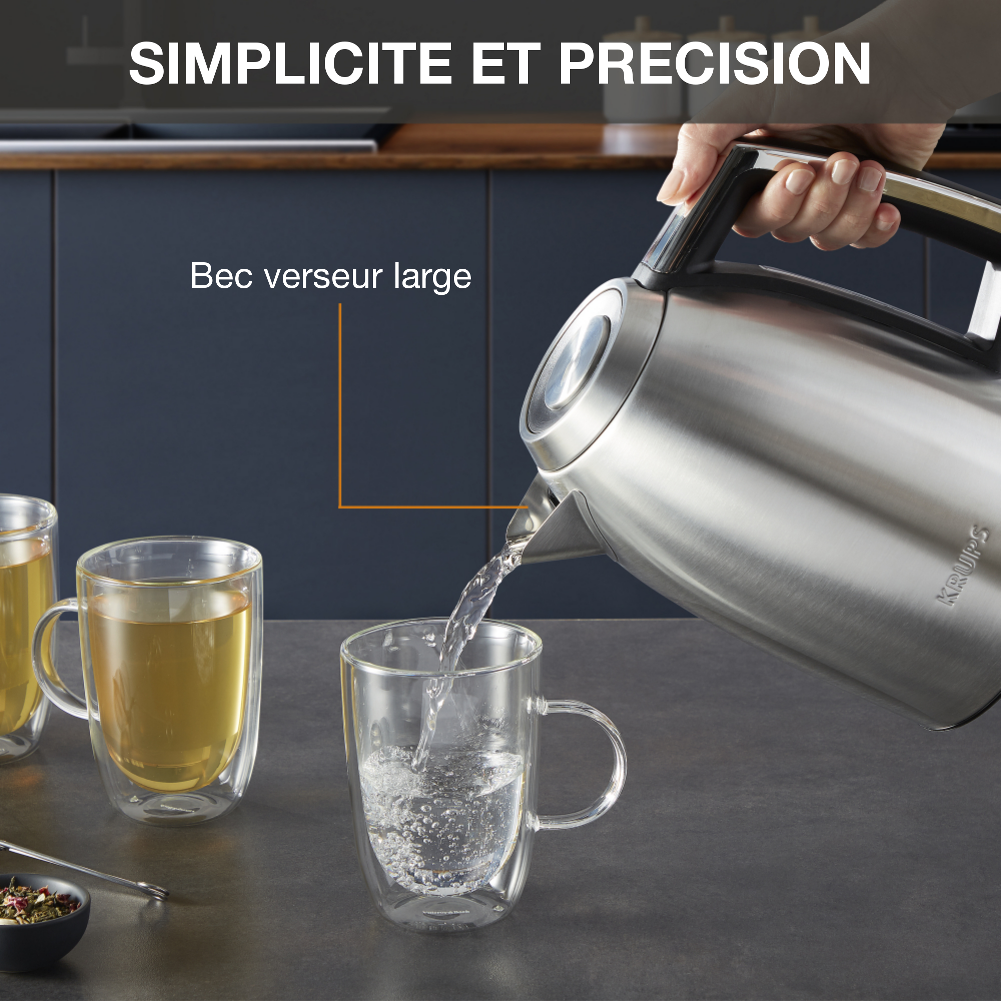 Bouilloire Excellence 1,7 l inox 