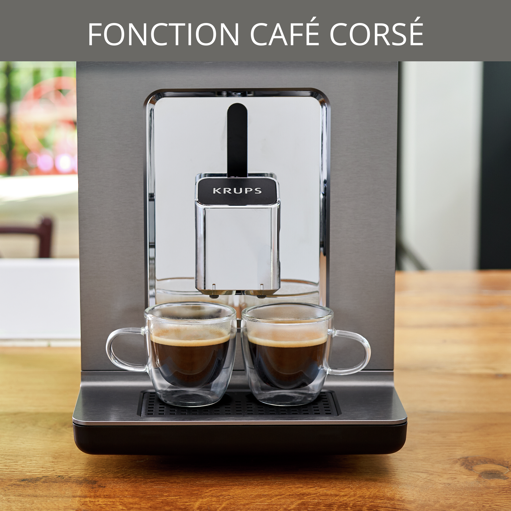 Evidence, Krups, Machine à café à grains, 14 recettes café et latte, Carafe à lait