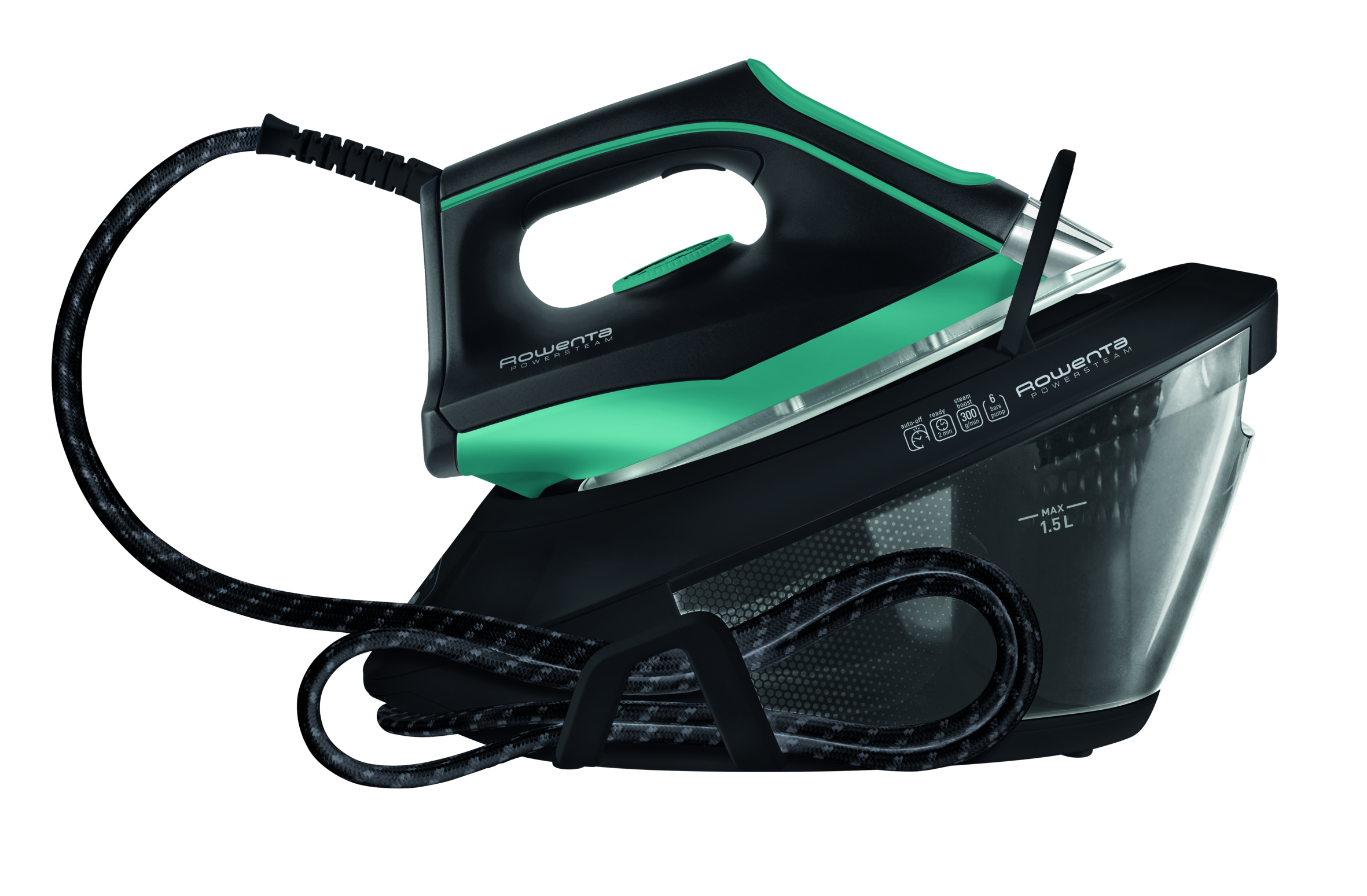 POWERSTEAM 6 Bars NOIRE