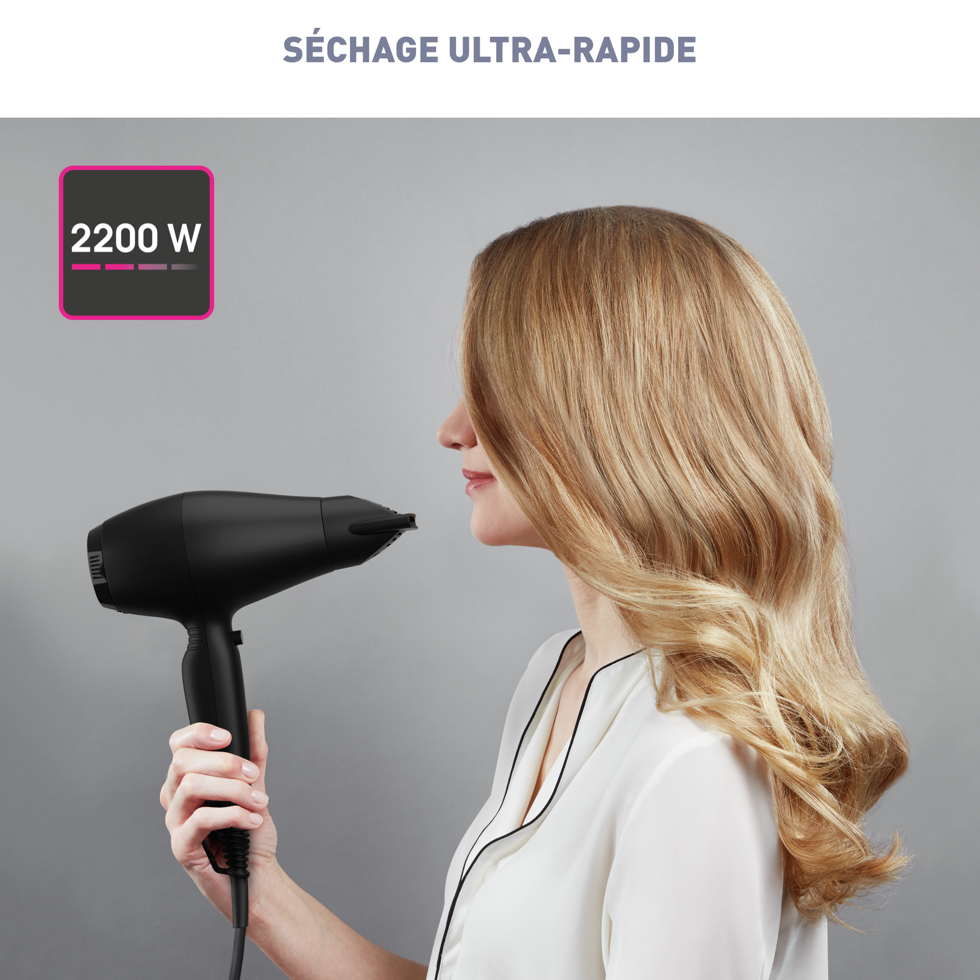 Compact Pro +, Sèche-cheveux, 2200W, Haute performance