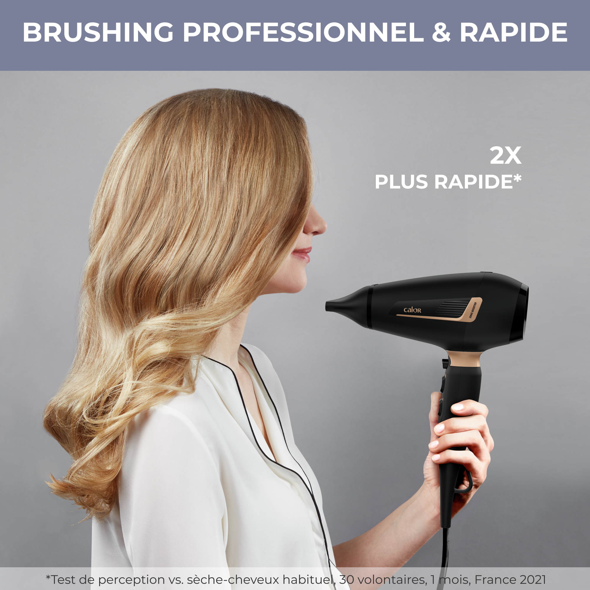 Pro Expert, Sèche-cheveux, Moteur Pro AC, 2200 W, Système Ionique, Calor