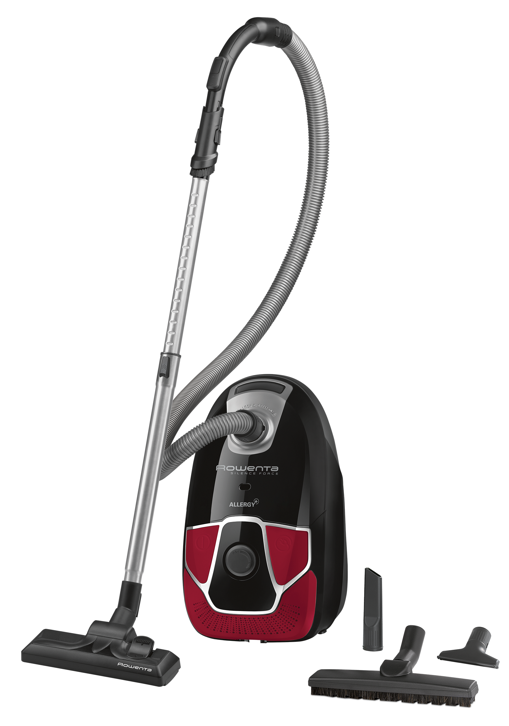 Silence Force Allergy +, Aspirateur traineau avec sac, puissant 450W, 69 db(A), allergies