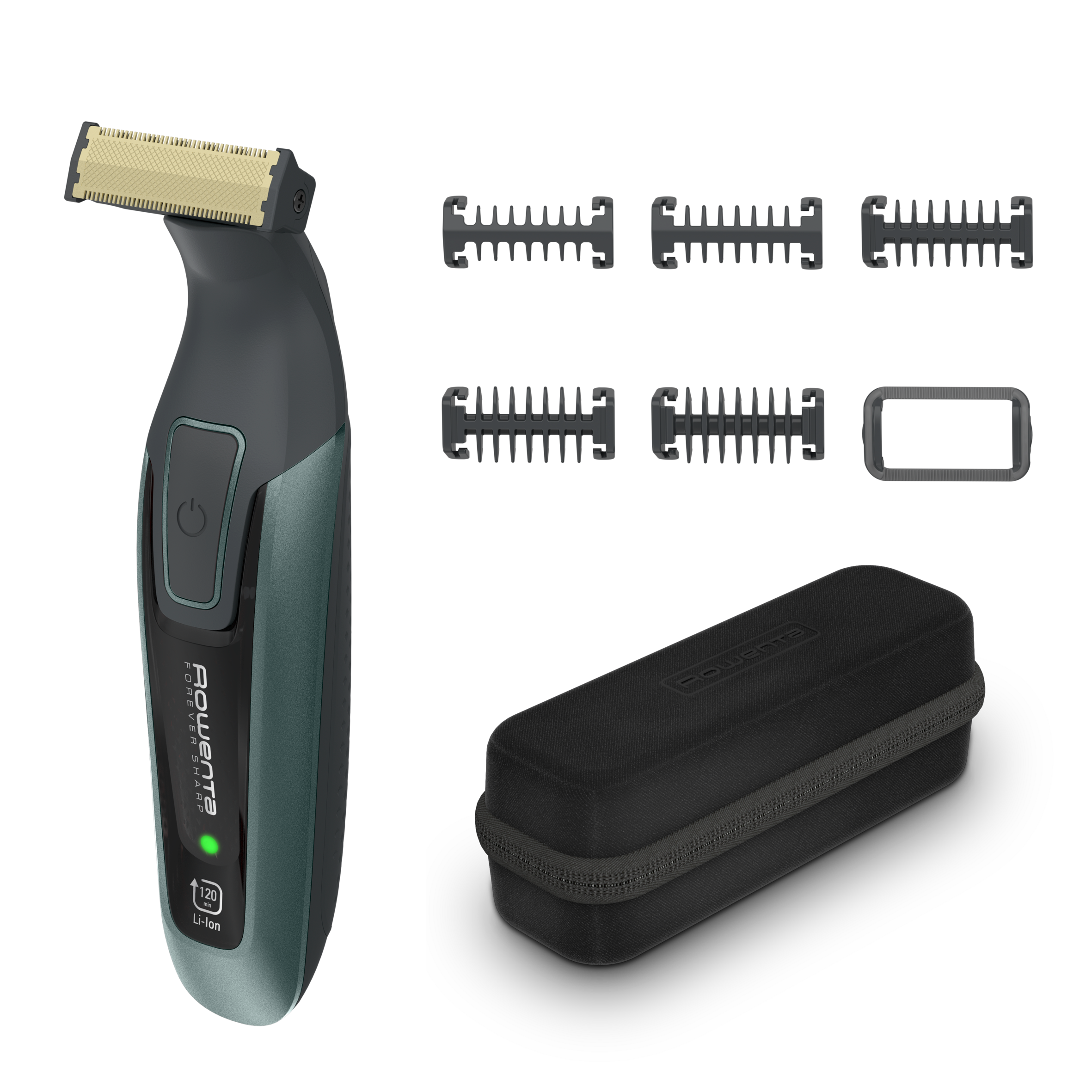 Forever Sharp Comfort, Tondeuse barbe, Conçue pour durer, Lames auto-affûtées