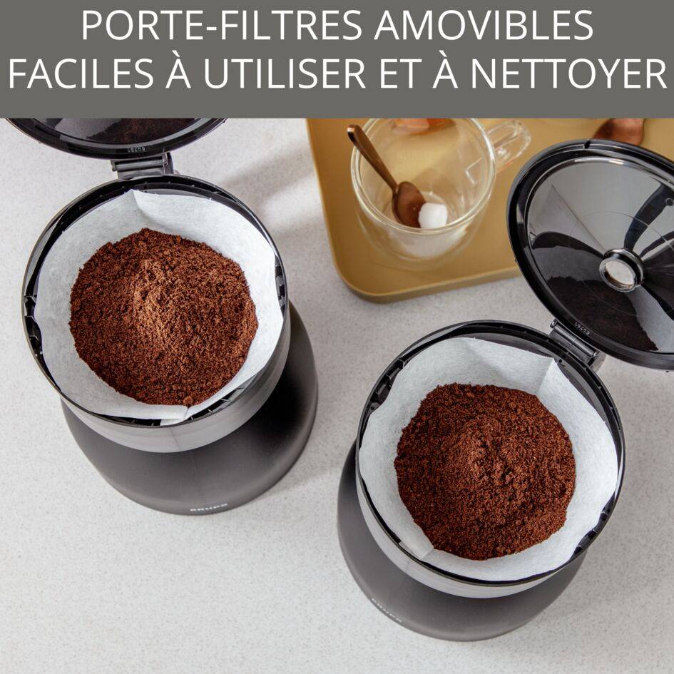 Cafetière Krups isotherme double préparation Duothek