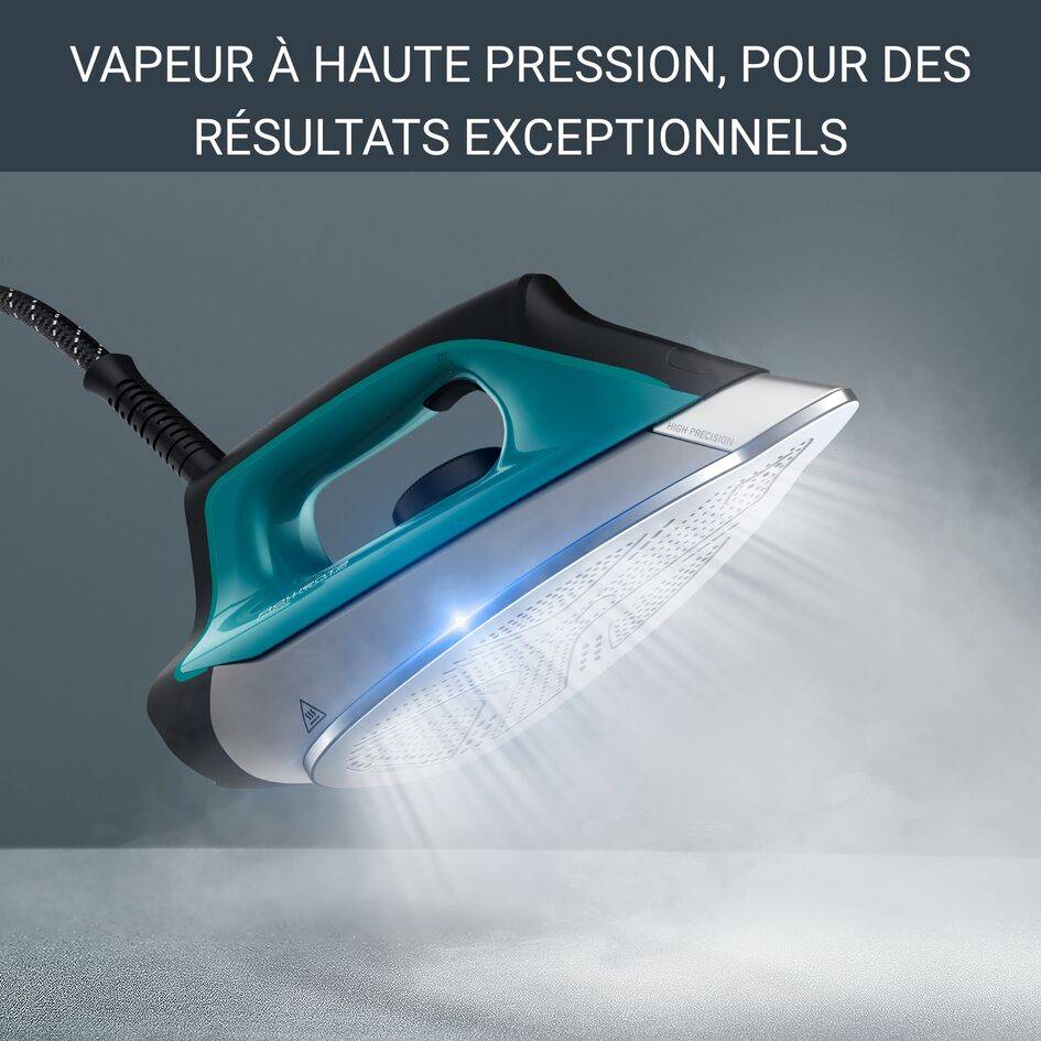 Compact Steam Pro, Haute pression 6,3 bars, Fonction pressing 325g/min